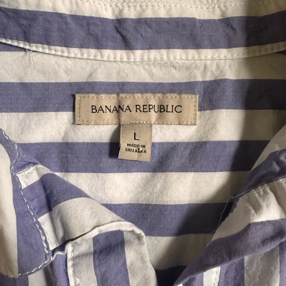 ❌SOLD❌ Banana Republic Laurel French-Cuff Shirt Size L - Picture 4 of 8